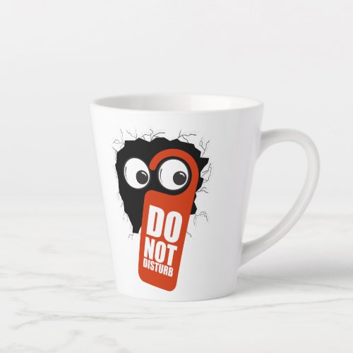 Do not Disturbb Latte Mug