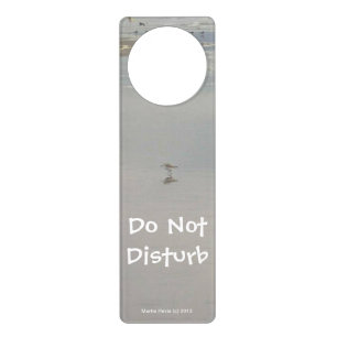 Do Not Disturb Beach (Personalize) - Door Hanger