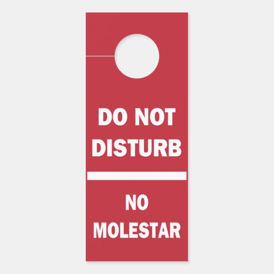 Do Not Disturb Bilingual English Spanish Door Hanger
