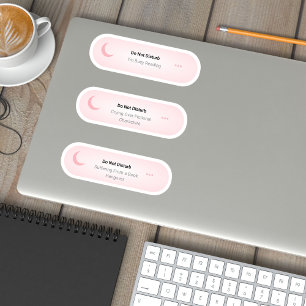 Do Not Disturb - Book Lover set Sticker