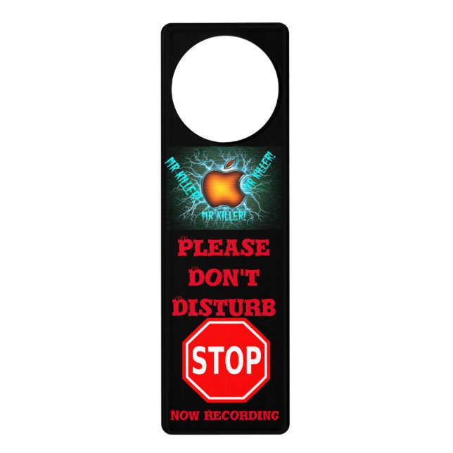 Do Not disturb door handle Door Hanger (Front)