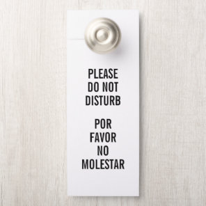 Do Not Disturb Door Hanger