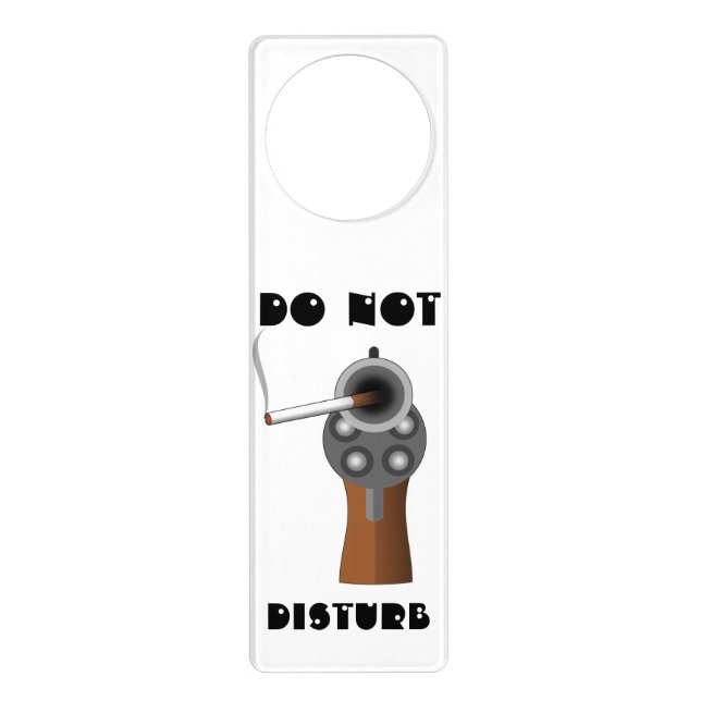 DO NOT DISTURB DOOR HANGER (Front)