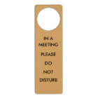 DO NOT DISTURB