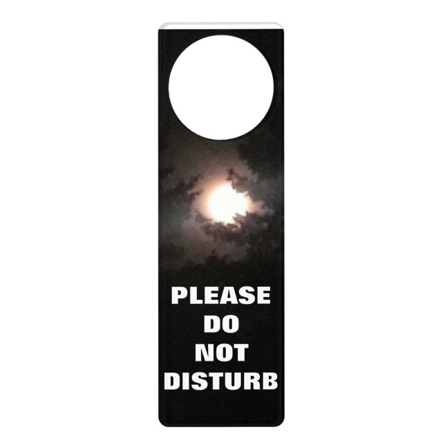 DO NOT DISTURB door hanger (Front)