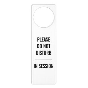 Do Not Disturb Door Hanger