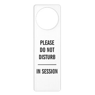 Do Not Disturb Door Hanger