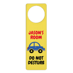 Do not disturb door hanger sign for kid&#39;s room