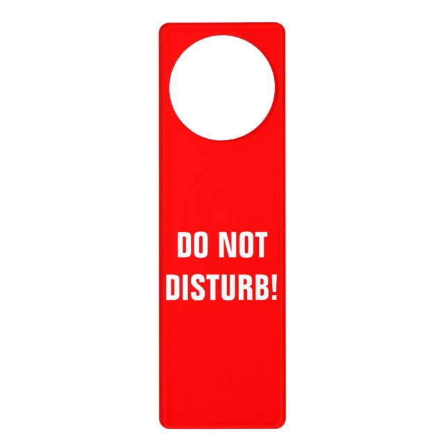 Do not disturb door hangers (Front)