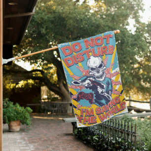 Do Not Disturb House Flag