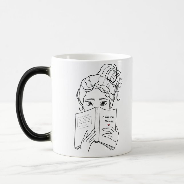 Do Not Disturb I'm reading Color Morph Mug (Left)