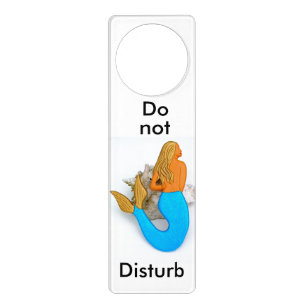 do not disturb merrmaid door hanger