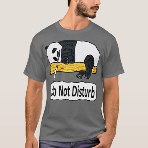 Do Not Disturb Panda T_Shirt