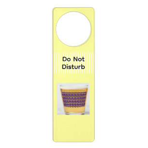 Do Not Disturb Party Beverage Door Hanger