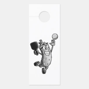 Do Not Disturb Pickleball Star Door Hanger