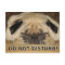 Do Not Disturb Pug Postcard