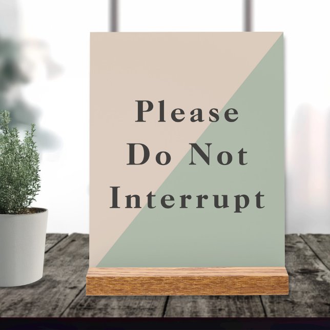 Do Not Disturb Quiet Space Productivity Acrylic Sign (Do Not Disturb Quiet Space Productivity Acrylic Sign)