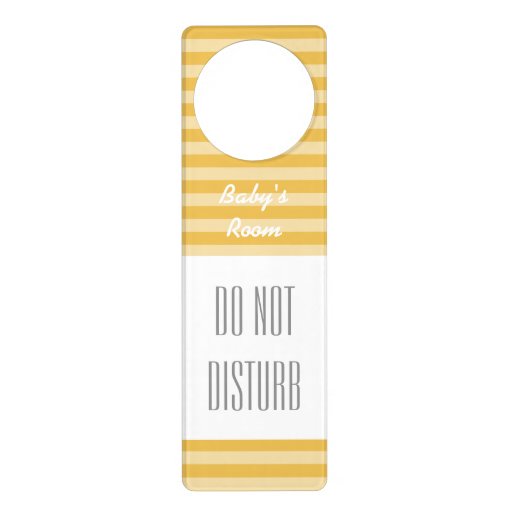 Do not disturb sign for new baby room bedroom | Zazzle