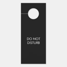 Do not Disturb, Zoom Call custom text double sided Door Hanger