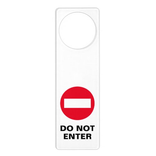 Do not enter Do not disturb stop sign door hanger