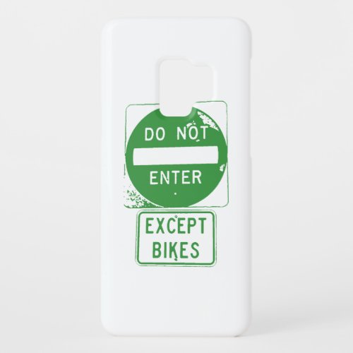 Do Not Enter Except Bikes Case_Mate Samsung Galaxy S9 Case