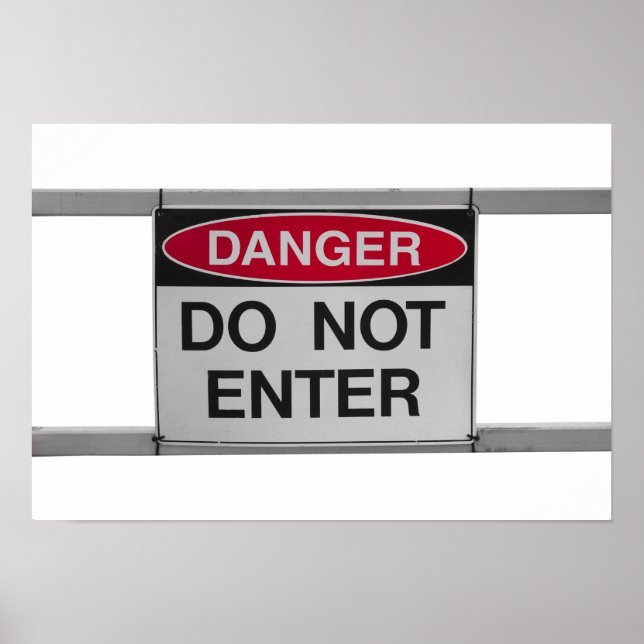 Do not enter sign (Front)