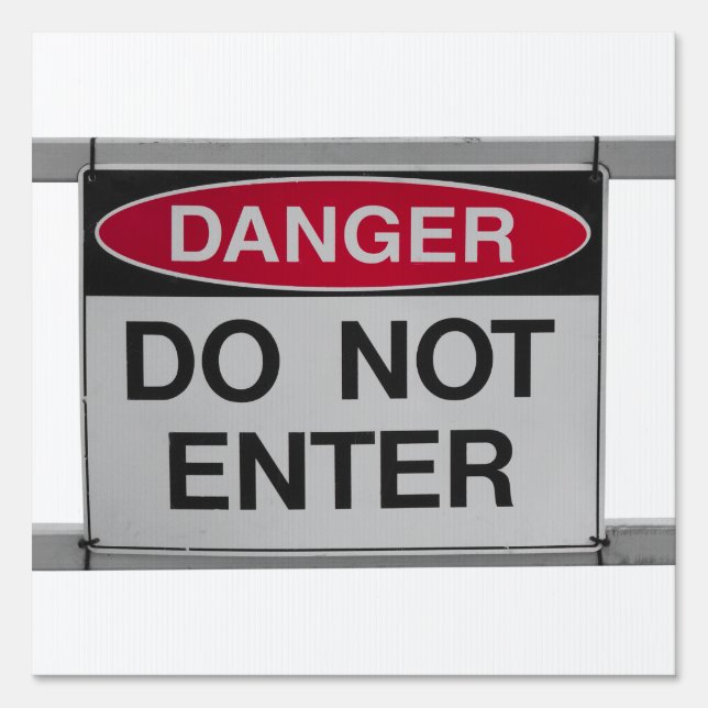 Do not enter sign (Front)