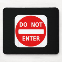 Do Not Enter Street Traffic Sign S