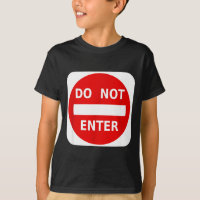 Do Not Enter Street Traffic Sign S