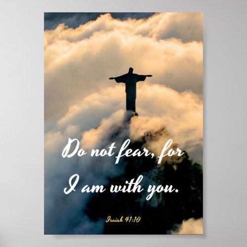 Do not fear _  Bible Verses Poster