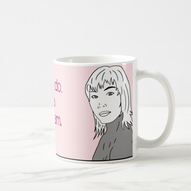DO NOT get a breast monogram Mug (Right)