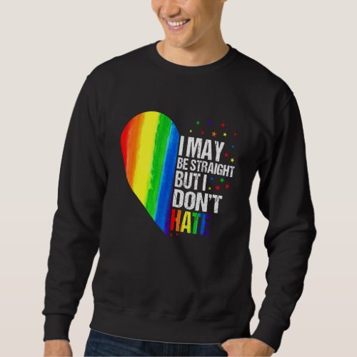 Do Not Hate Lgbt Pride Lgbt Gay Lesbian Pride Mont Sweatshirt