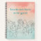 Do Not Have To Be Good Peach & Blue Pastel Journal