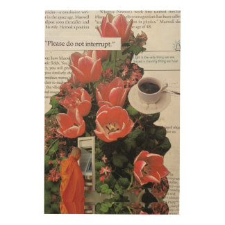 Do Not Interrupt Money Morning Coffee Tea Time Wood Wall Art