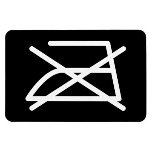 DO NOT IRON! MAGNET