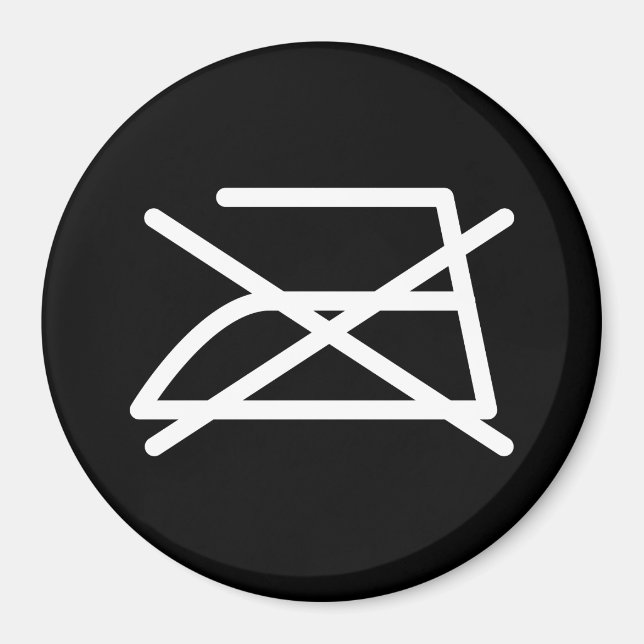 DO NOT IRON! MAGNET (Front)