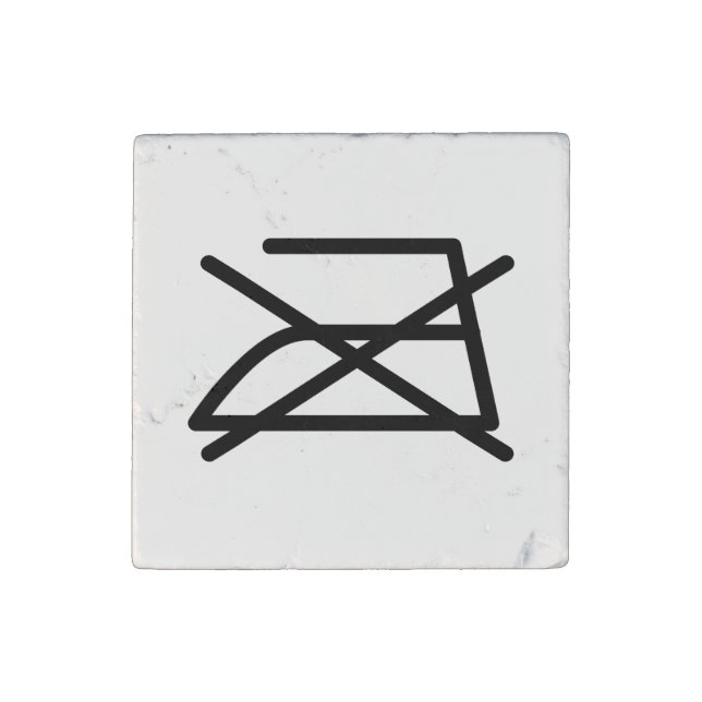 DO NOT IRON! STONE MAGNET (Front)
