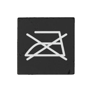 DO NOT IRON! STONE MAGNET