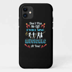 Do Not Me Off Musicals iPhone 11 Case