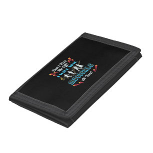 Do Not Me Off Musicals Trifold Wallet