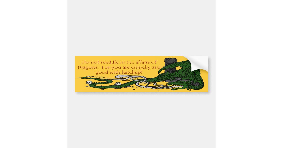 Do Not Interfere In The Affairs Of Dragons