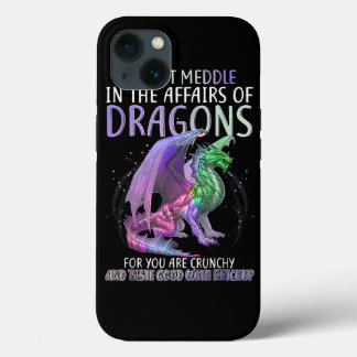 Do Not Meddle In The Affairs Of Dragons For You Ar iPhone 13 Case