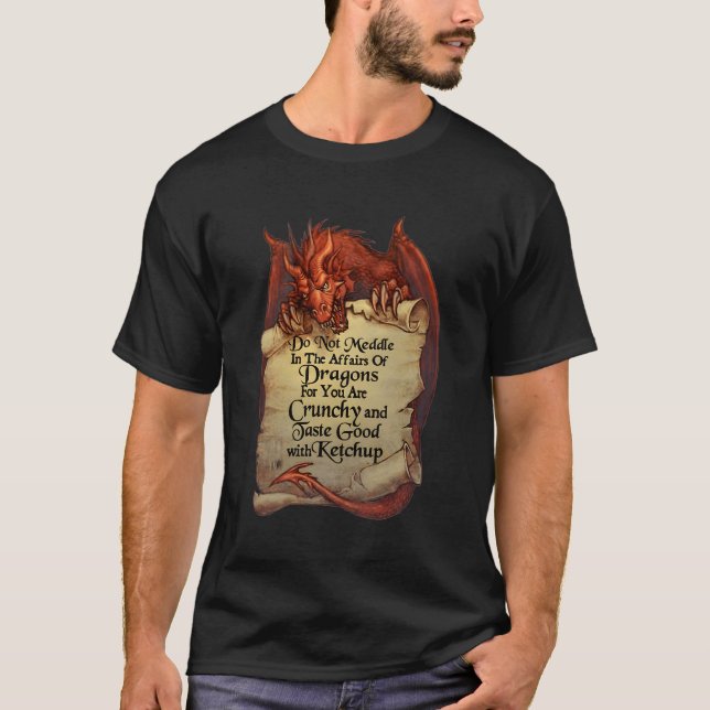 Do Not Meddle In The Affairs Of Dragons For You Ar T-Shirt (Front)