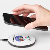 Do Not Outsource Your Thinking Brain Anatomy Humor Wireless Charger (Hand)