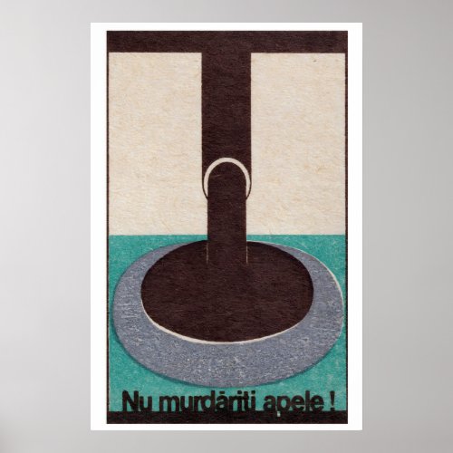 Do Not Pollute The Water - Matchbox Print