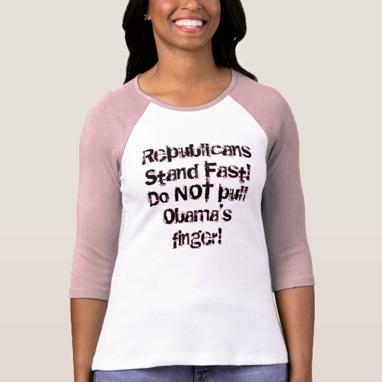 Do NOT pull Obama's finger! T-Shirt
