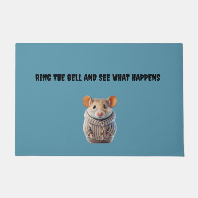 DO NOT RING THE DOOR BELL DOORMAT (Front)