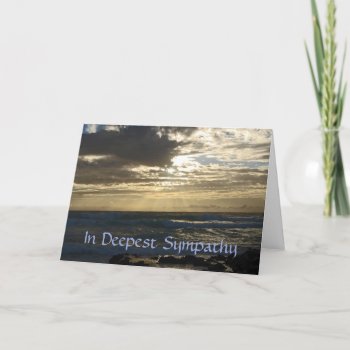 Do Not Stand At My Grave And Weep  In Sympathy Card by Rebecca_Reeder at Zazzle