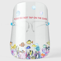 Do Not Tap on Glass | Funny Fish Tank Face Shield