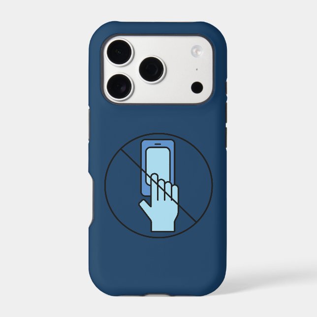 Do Not Touch  iPhone Case (Back)